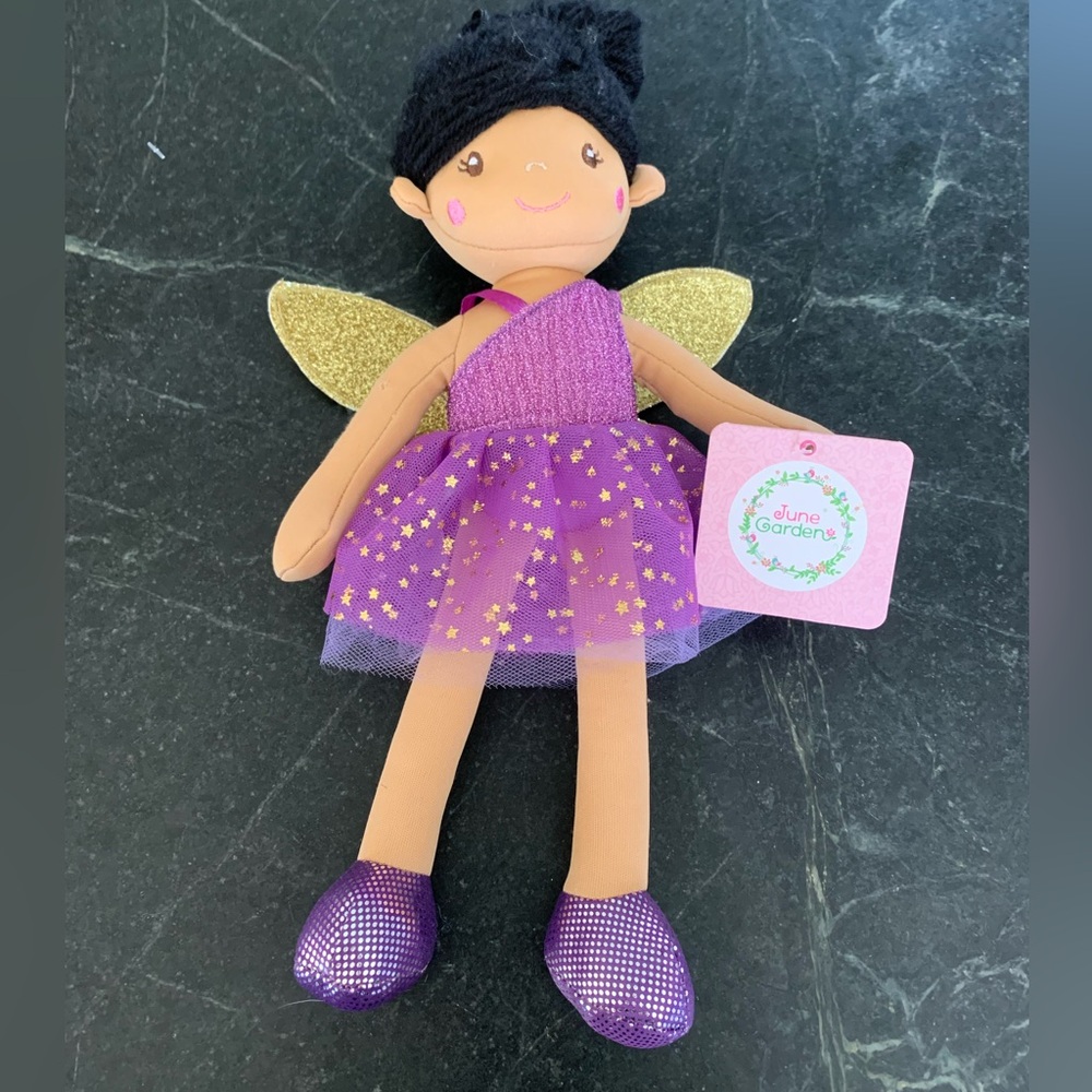 JUNE GARDEN | Violet Fairy Plush Doll